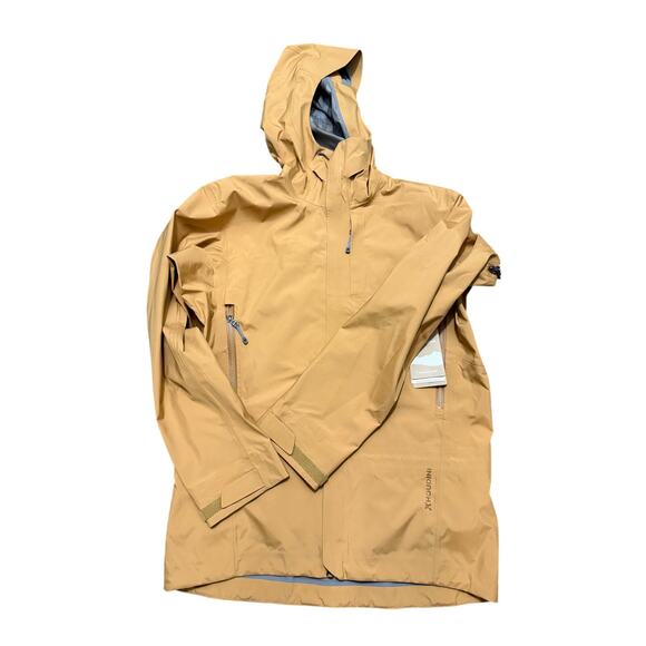 Houdini Men’s D Jacket Medium Sand Dune Waterproof Apex 3L Hardshell Ski Shell - Picture 1 of 11